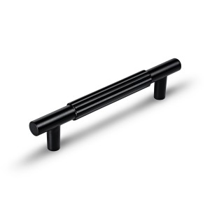 Uchwyt meblowy czarny mat 128 mm- SOLLER MB 