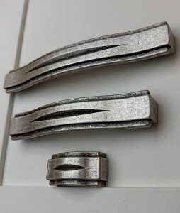 Uchwyt do mebli stare srebro 128 mm- Saldatura E8 