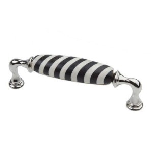 Arighe 32B- porcelanowy uchwyt do mebli na połysk 128mm