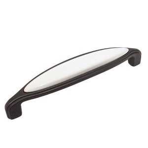 Cosmoplitian 83- grafitowy ceramiczny uchwyt do mebli 128mm