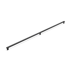 Ria V1- uchwyt meblowy ryflowany czarny 1200mm