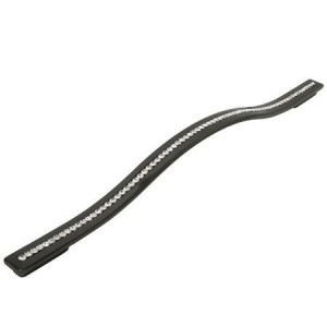 Uchwyt do mebli czarny nikiel z kryształami 340mm- Esedras 40