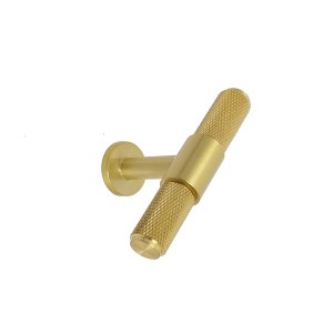 Gałka do mebli T-bar mosiądz 70 x 39 mm- Galero OR