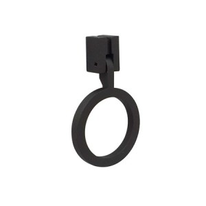 Idros N2- kołatka do mebli czarny mat 45mm