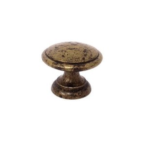 Gałka do mebli antyczny mosiądz 32mm- Brasso 03