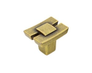 Gałka do mebli stare złoto 24mm- Misaki 07