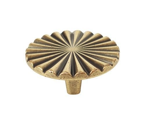 Sole 07- gałka do mebli stare złoto 30mm.jpg