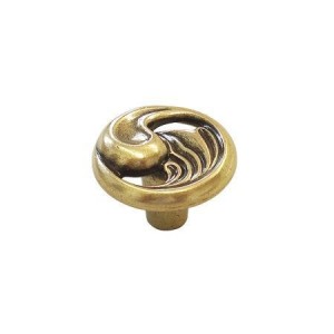 Gałka do mebli stare złoto 30mm- Aida 07