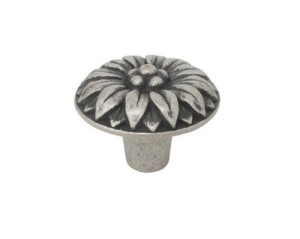 Gałka do mebli stare srebro 30mm- Aster 25
