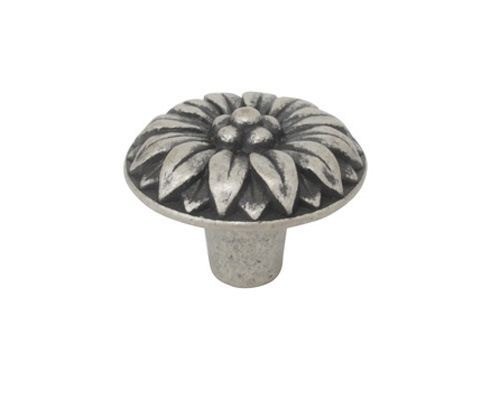 Aster 25- gałka do mebli stare srebro 30mm.jpg