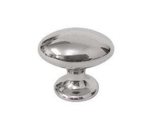 Gałka do mebli chrom połysk 40 x 29 mm- Elipse 36