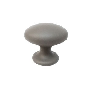 Gałka do mebli szara 40 x 29 mm- Elipse T1