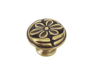 Gałka do mebli stare złoto 30mm- Forio 07