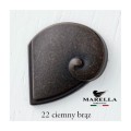 Alteas 22- gałka do mebli ciemny brąz .jpg