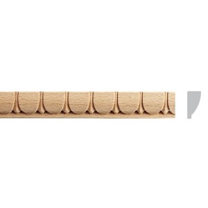 Listwa drewniana kształcie jajka 1200mm