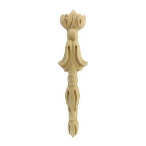 Ornament -dekor kwiatowy z pyłu drzewnego 25-115mm