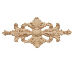 Ornament - ażurowy z pyłu drzewnego 210-190mm