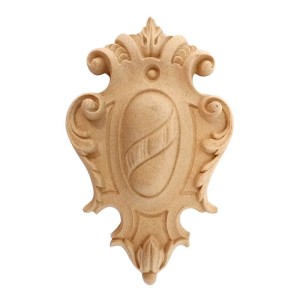 Kartusz- ornament z pyłu drzewnego 195-125mm