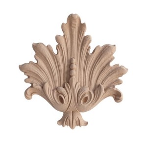 Dekor- aplikacja ornament z pyłu drzewnego 190-200mm