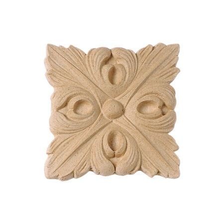 Rozeta- ornament kwadratowy z pyłu drzewnego 90mm.jpg
