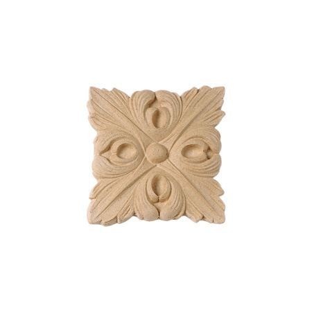 Rozeta ornament kwadratowy z pyłu drzewnego 35mm.jpg