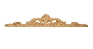 Korona rzeźbiona 920x145 mm – dekoracja z pyłu drzewnego