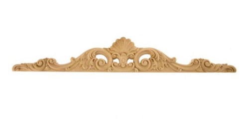 Korona rzeźbiona 920x145 mm – dekoracja z pyłu drzewnego.jpg