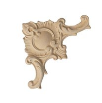 Ornament narożnik z pyłu drzewnego 245-145mm