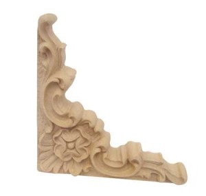 Podpora -konsola - korbel 145x145 mm – dekoracja z pyłu drzewnego
