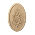 Ornament dekoracyjny meblowy 155x100 mm – kwiatowy, z pyłu drzewnego.jpg