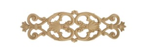 Ornament- aplikacja z pyłu drzewnego prawy 465-140mm