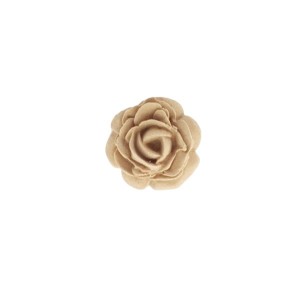 Ornament róża z pyłu drzewnego 27mm