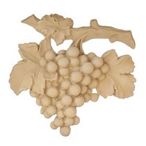 Ornament z pyłu drzewnego winogrono  190mm