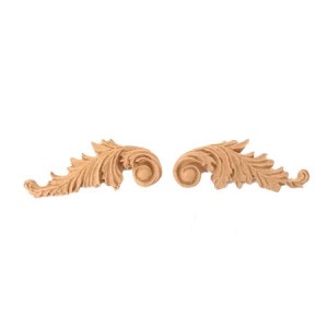 Ornament z pyłu drzewnego 2sztuki 45-18mm