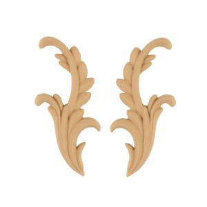 Ornament z pyłu drzewnego 2sztuki 100-48mm