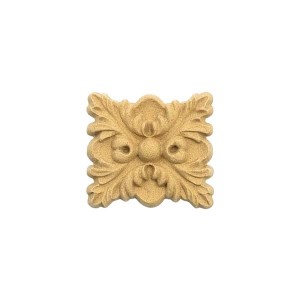 Ornament Rozeta z pyłu drzewnego 34-31mm