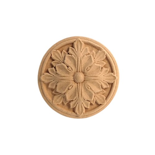 Ornament rozeta z pyłu drzewnego 56mm.jpg