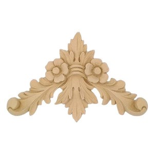 Ornament narożnik z pyłu drzewnego 190x120mm