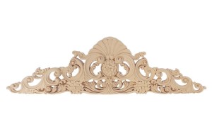 Ornament korona z pyłu drzewnego 610-180mm