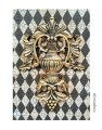 Ornament ażurowe aplikacja z pyłu drzewnego .jpg