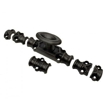 Ozdobny zamek meblowy 128x36 mm, czarny.jpg