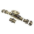 Ozdobny zamek meblowy 128x36 mm, mosiądz patyna.jpg