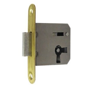 Zamek meblowy wpuszczany prawy, odległość do klucza 30 mm