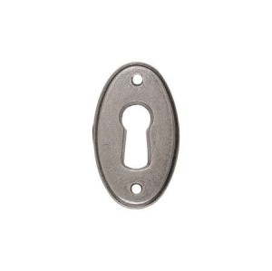 Szyld meblowy 22x38 mm mosiężny stara stal