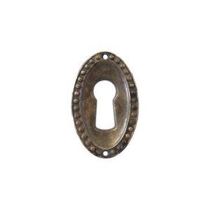 Szyld meblowy mosiężny 03- 22x35 mm