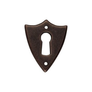Szyld żelazny meblowy 24x34 mm stare żelazo