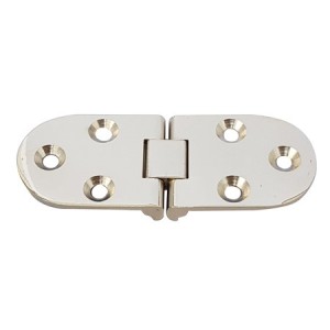 Zawias do stołu rozkładanego 80x30 mm ZNAL nikiel połysk 