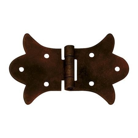 Zawias żelazny dekoracyjny 85x52 mm stal stare żelazo rustykalny.jpg