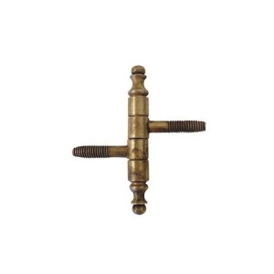 Zawias bolcowy Anuba do mebli 9x55 mm mosiądz patynowany