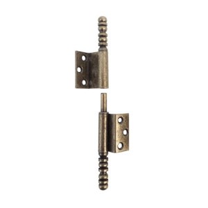 Zawias meblowy składany łamany kątowy lewy 140x40 mm